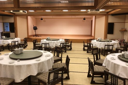 5.和食レストラン西新井｜3F宴会場･舞台正面