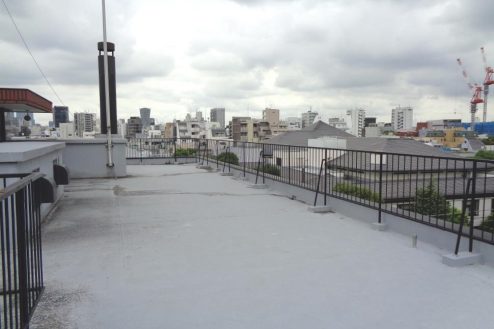 11.千駄ヶ谷マンション｜屋上