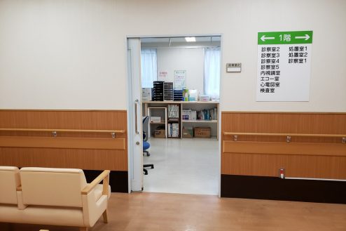 17.病院3棟貸しスタジオ｜別館：診察室前
