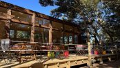 森のアスレチック･カフェ･レストラン(2523)｜反り立つ壁･キャンプ場･ｽﾗｯｸﾗｲﾝ