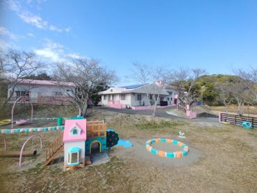 ゆうひが丘保育園(207)｜園舎･園庭･遊具･駐車場･田舎･田んぼ･畑