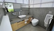 【水道工事会社】公共トイレのあるコミュニティスペース(25102)｜公園･オフィス･ﾌﾞﾗﾝｺ･作業場