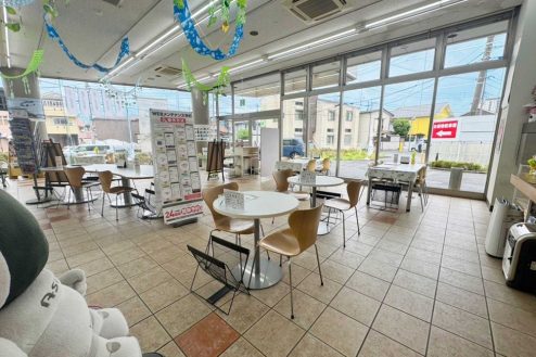大手自動車メーカー･カーディーラー/所沢中央店(25115)｜ショールーム･販売店･整備場･外観