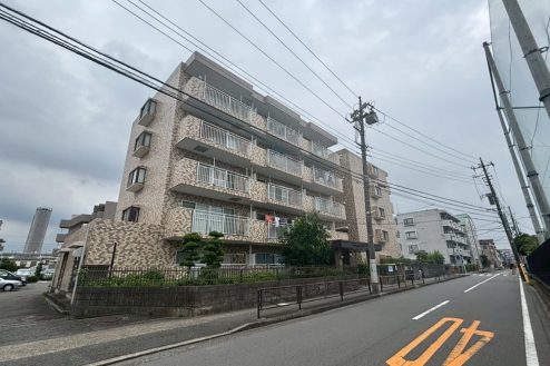 武蔵中原第二マンションスタジオ｜外観･共用部･ｴﾝﾄﾗﾝｽ･廊下･ﾘﾋﾞﾝｸﾞ･ﾊｳｽｽﾀｼﾞｵ