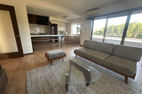 西八王子マンション101号室｜低層階･家具付･ﾘﾋﾞﾝｸﾞ･駐車場･外観･ﾊｳｽｽﾀｼﾞｵ｜東京