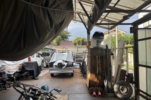 7.町の自動車整備工場