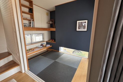 15.2階建て駐車場･テラス付きモデルハウス