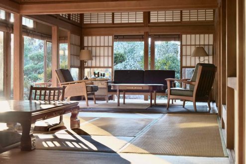 7.佐倉スタジオ｜居間 和モダン装飾例