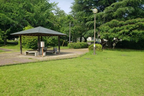 43.病院｜新病棟ワンフロア･旧病棟｜庭