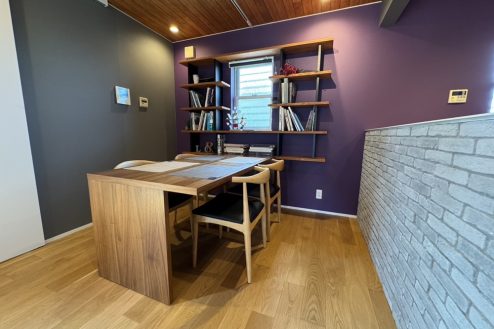 8.2階建て駐車場･テラス付きモデルハウス